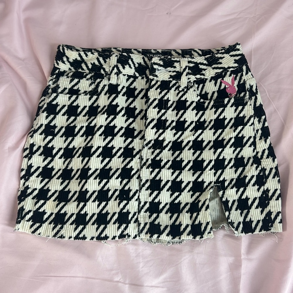 Playboy Corduroy Mini Skirt Size 25